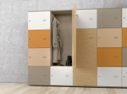Casiers Lato modulables, portes de 40 et 120 cm de hauteur