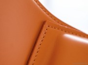 Détail cuir fauteuil Apelle