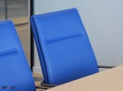 Détail assise cuir Valea Soft