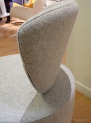 Détail dossier fauteuil Bulle