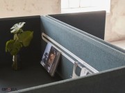Ecrans de séparation acoustiques Limbus Arrow pour bench