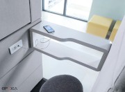 Détail tablette et électrification 