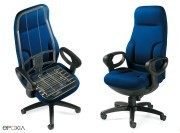 Détail structure acier du fauteuil 24/24h Concorde