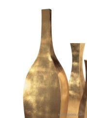 Détail finition feuille d'or pot Rocco
