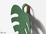 Détail  feuille de Monstera