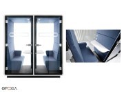Cabine acoustique double HushTwin