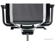 Détail mécanisme chromé fauteuil Una plus
