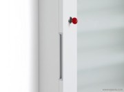 Détail porte verre armoire Zenit