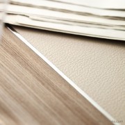 Plateau mixte cuir Panna / Olmo Panna
