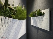 Détail de la structure Otogreen Wall Pocket