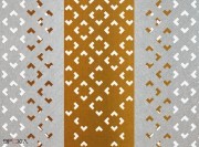 Claustras suspendues en feutre acoustique, motif Pation cat.3