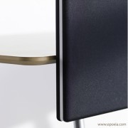Détail panneau acoustique de séparation Contrast