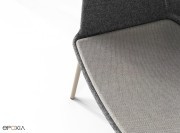 Détail placet d'assise