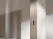 Détail de la poignée pour déplacer facilement la cloison Unit