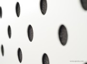 Détail portes coulissantes acoustiques Glide