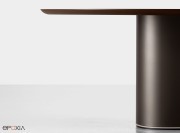 Détail du profil plateau, table Holo Pillar