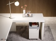 Détail du retour du Bureau Sessanta Manager
