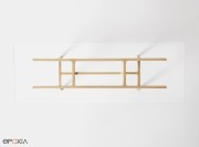 Détail de la structure en bois