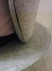 Détail tissu fauteuil Bulle