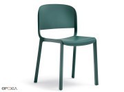 Chaise empilable Dome 260, polypro vert