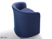 Chauffeuse tissu, accueil Majic