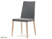 Chaise Dress 530, pieds chêne blanchi