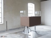 Ecran de séparation acoustique Limbus Soft 40 + ajout acrylite
