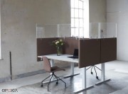 Ecrans de séparation acoustiques Limbus Soft 40 pour bench