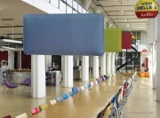 Elément suspendu horizontal flat, BuzziLoose, solution acoustique