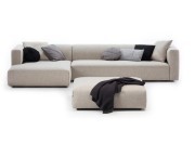Canapé modulable et pouf Match