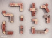 Exemples de configurations canapés Kubika