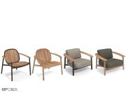 Fauteuils lounge Twins