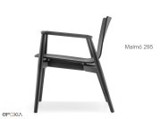 Fauteuil en bois Malmö 295