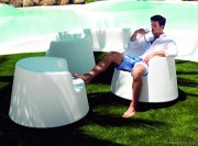 Fauteuil à bascule design Roulette