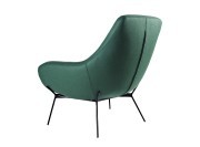 Fauteuil accueil Noomi, 4 pieds metal