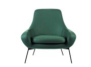 Fauteuil accueil Noomi, 4 pieds metal