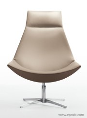 Fauteuil pivotant Kayak avec pied croix