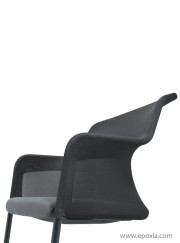 Détail dossier résille fauteuil Giroflex 434