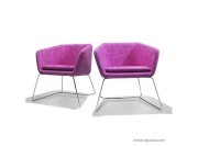 Fauteuils d'attente Mamy tissu