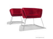 Fauteuils d'attente Mamy tissu