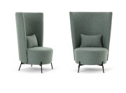 Fauteuil Bolero 1 place, dossier haut
