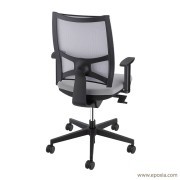 Fauteuil opérateur Dorsalis gris avec soutien lombaire