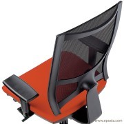 Détail dossier résille fauteuil Dorsalis