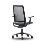 Siège de travail dossier noir Sense