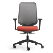Fauteuil de bureau opératif dossier résille noire Dot Pro