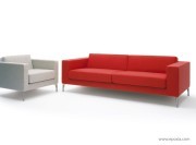 Canapé et fauteuil Hitch Mylius tissu