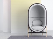 Fauteuil bicolore 1 place Capsule de Palau (Casala)