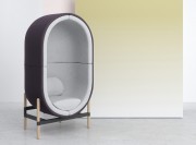 Fauteuil 1 place Capsule de Palau (Casala), solution acoustique