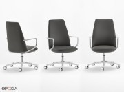 Fauteuil de direction Elinor par Pedrali