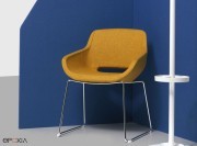 Fauteuil pied luge Clea Plus 